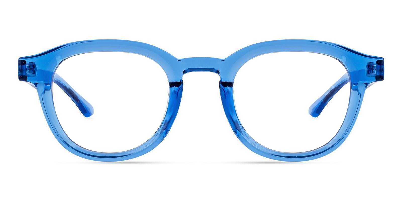 Laura Blue Acetate Eyeglasses , UniversalBridgeFit Frames from ABBE Glasses