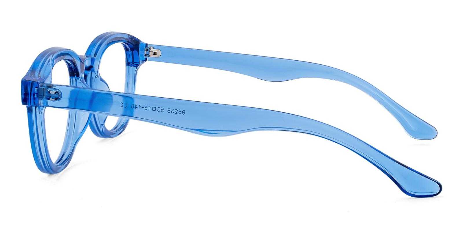 Laura Blue Acetate Eyeglasses , UniversalBridgeFit Frames from ABBE Glasses