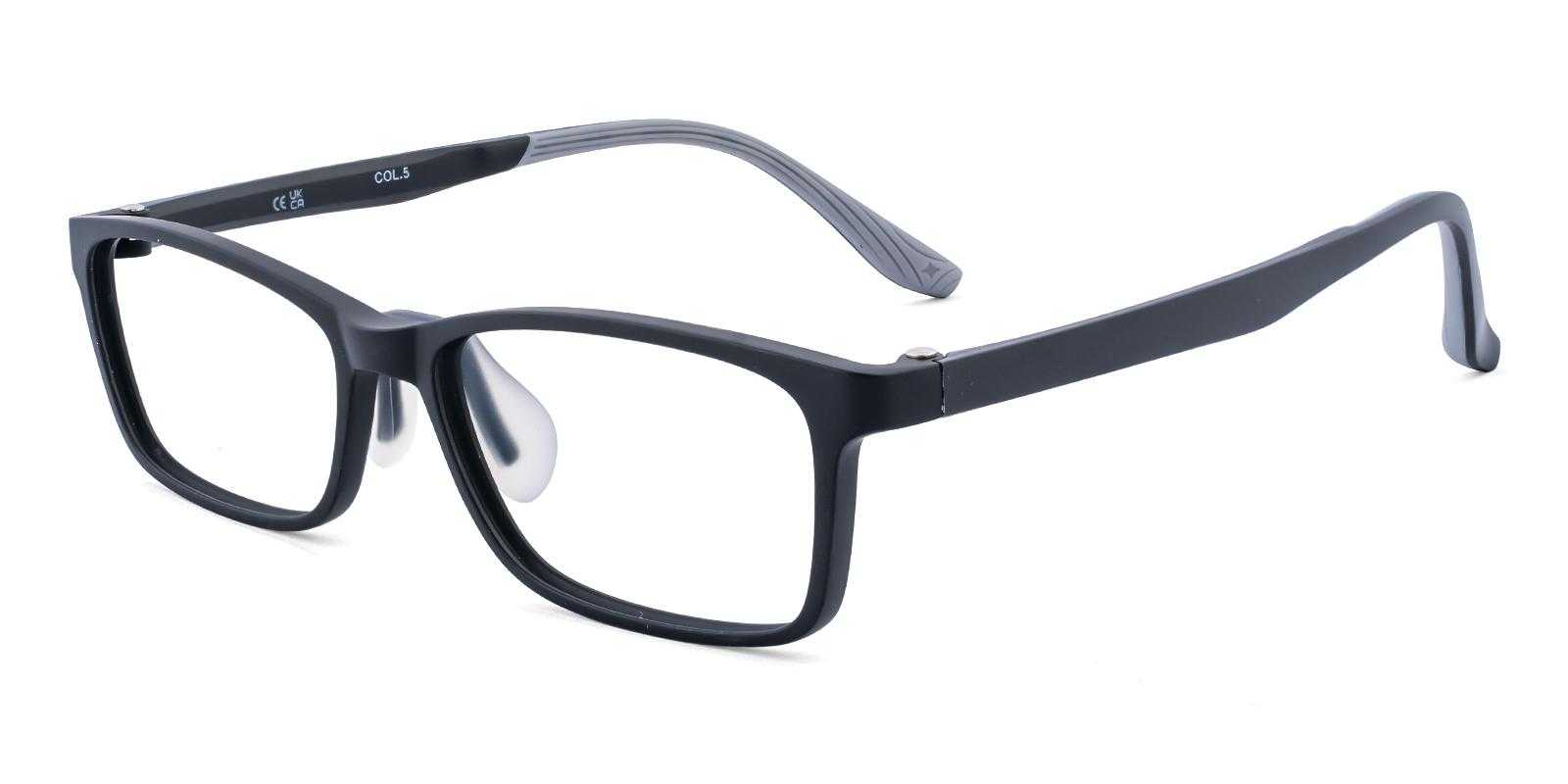 Talinum Black TR Eyeglasses , NosePads Frames from ABBE Glasses