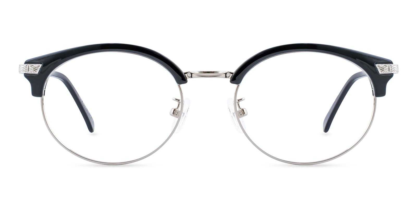 Lyanna Black Metal , TR Eyeglasses , NosePads Frames from ABBE Glasses