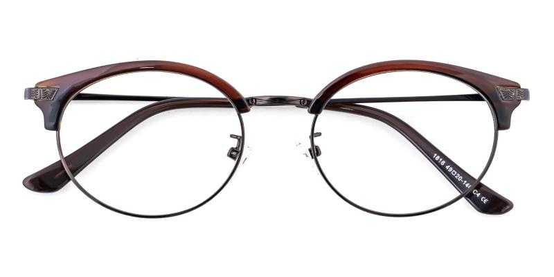 Lyanna Brown  Frames from ABBE Glasses