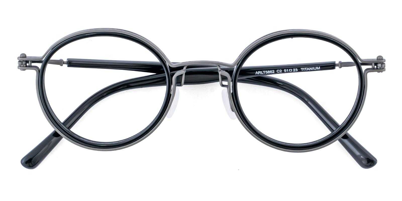 Mirkp Gun Titanium Eyeglasses , NosePads Frames from ABBE Glasses