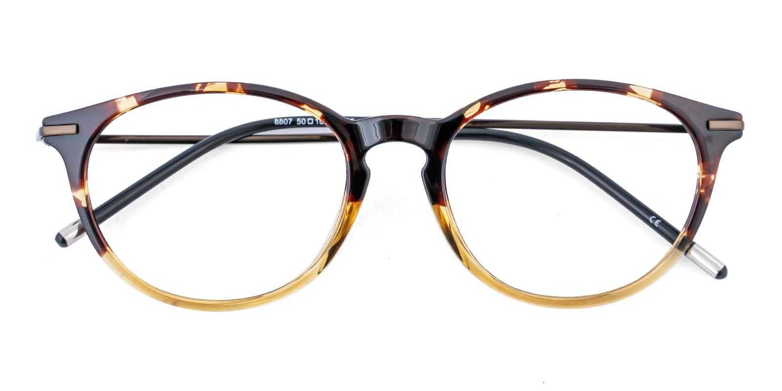Yessia Tortoise TR Eyeglasses , UniversalBridgeFit , Lightweight Frames from ABBE Glasses