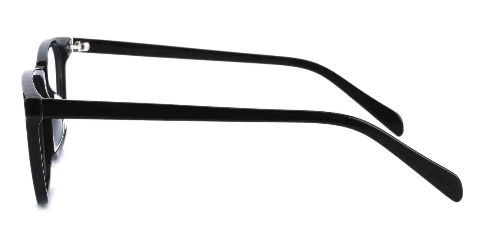Taylor-Swift Glasses Black Acetate Eyeglasses , UniversalBridgeFit Frames from ABBE Glasses