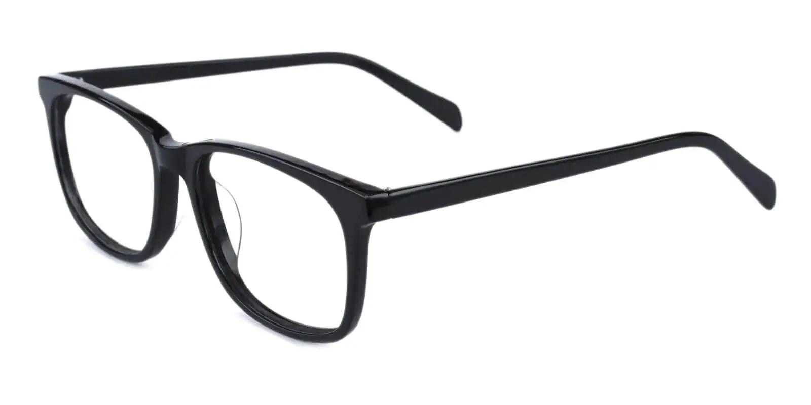 Taylor-Swift Glasses Black Acetate Eyeglasses , UniversalBridgeFit Frames from ABBE Glasses