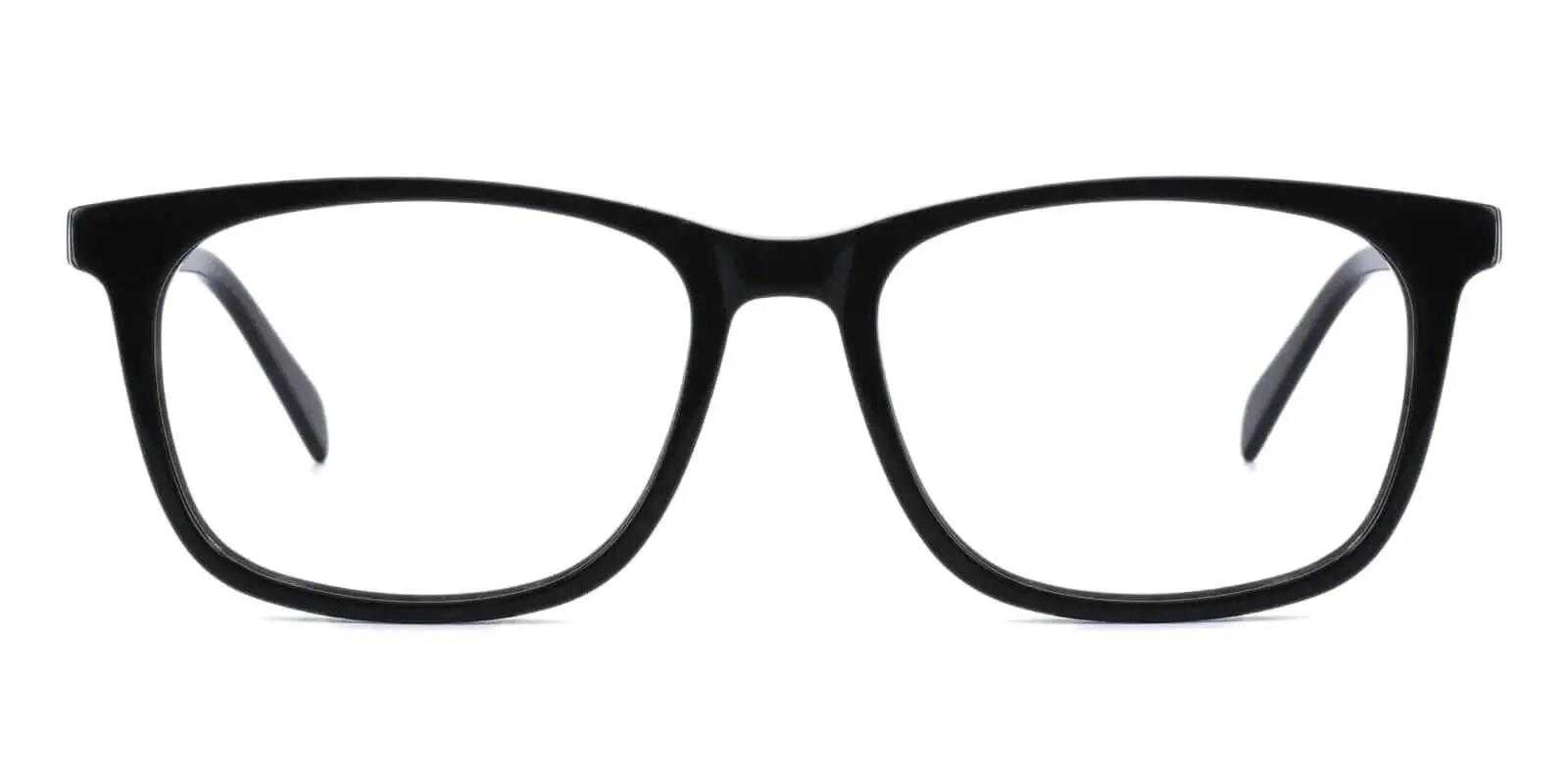 Taylor-Swift Glasses Black Acetate Eyeglasses , UniversalBridgeFit Frames from ABBE Glasses