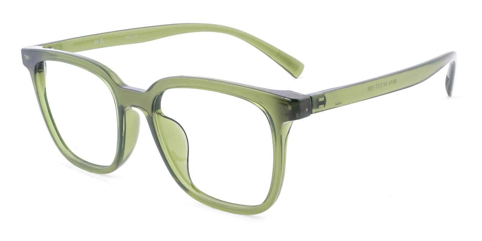 Amaya Green TR Eyeglasses , UniversalBridgeFit Frames from ABBE Glasses