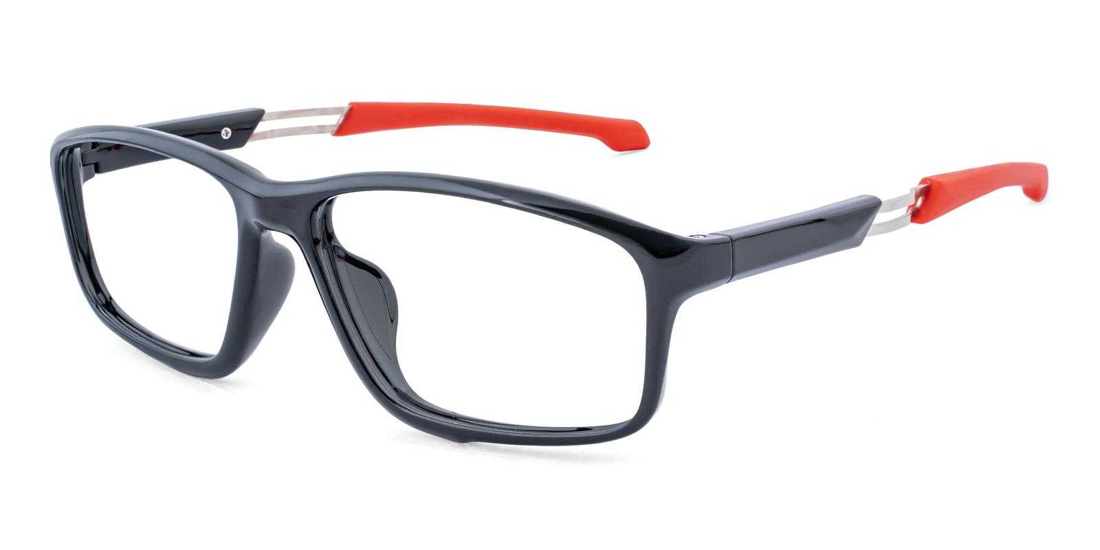 Europa Black TR Eyeglasses , SportsGlasses , UniversalBridgeFit Frames from ABBE Glasses