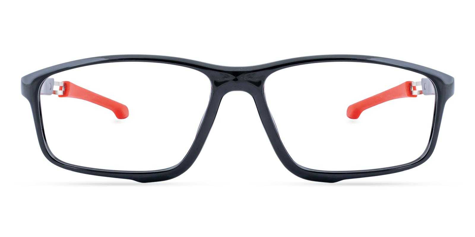 Europa Black TR Eyeglasses , SportsGlasses , UniversalBridgeFit Frames from ABBE Glasses