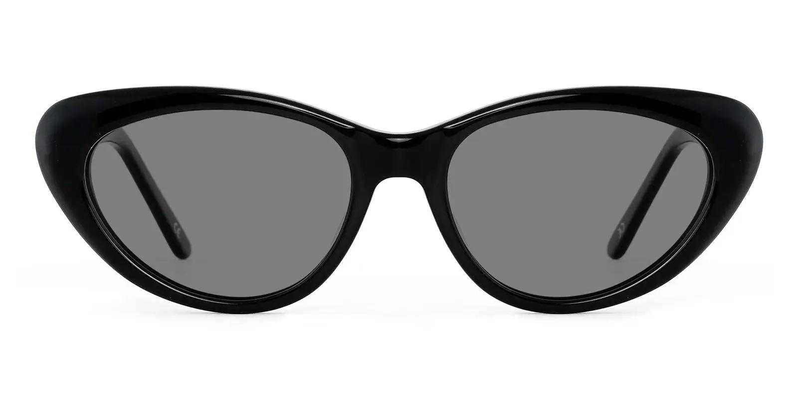 Olivia Rodrigo Glasses Black Acetate SpringHinges , Sunglasses , UniversalBridgeFit Frames from ABBE Glasses