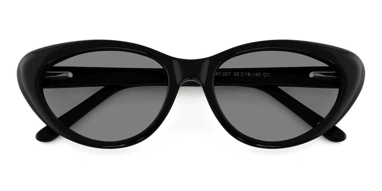 Olivia Rodrigo Glasses Black Acetate SpringHinges , Sunglasses , UniversalBridgeFit Frames from ABBE Glasses