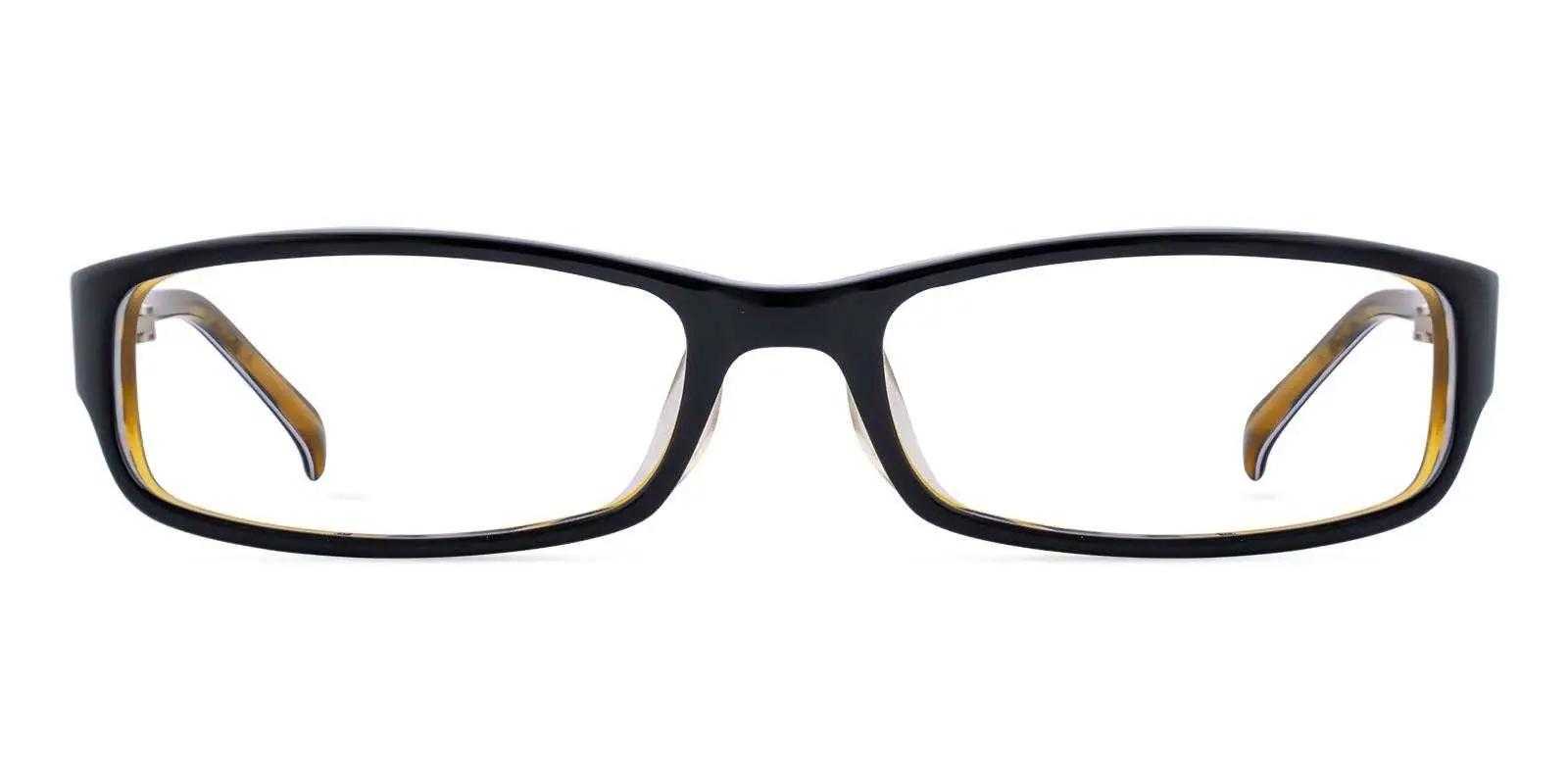 Doja Cat Glasses Black Acetate Eyeglasses , UniversalBridgeFit Frames from ABBE Glasses