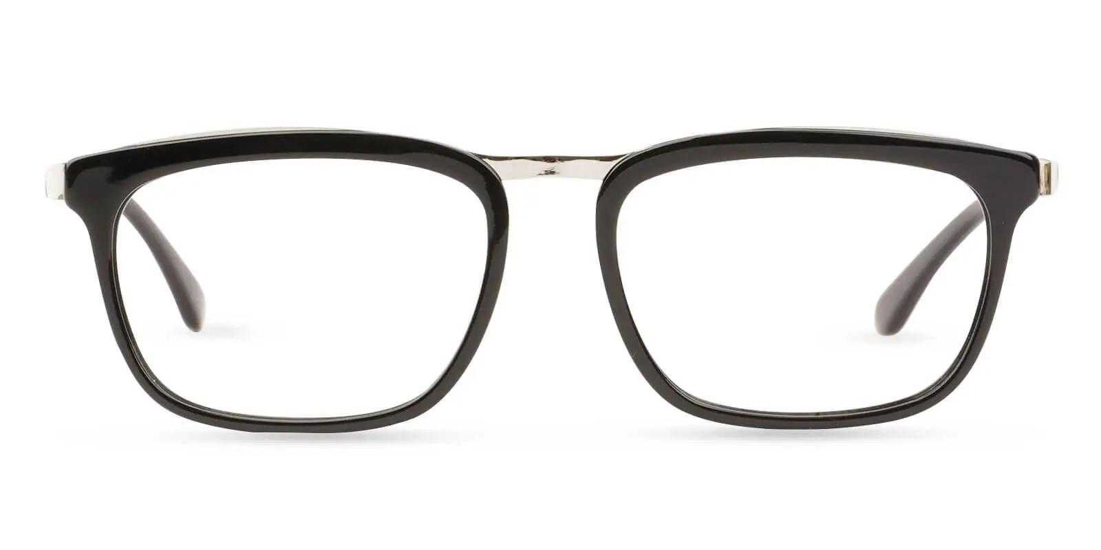 The Weeknd glasses Black Acetate , Metal Eyeglasses , UniversalBridgeFit Frames from ABBE Glasses