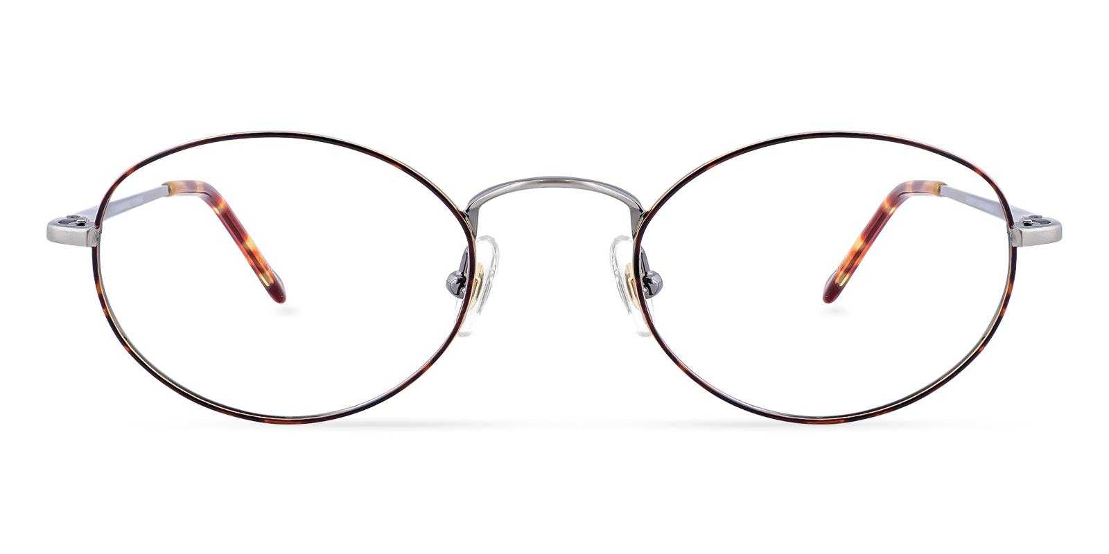 Seamus Tortoise Metal Eyeglasses , SpringHinges , NosePads Frames from ABBE Glasses