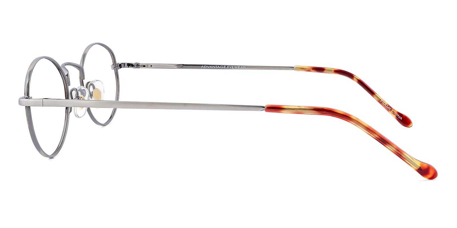 Seamus Tortoise Metal Eyeglasses , SpringHinges , NosePads Frames from ABBE Glasses