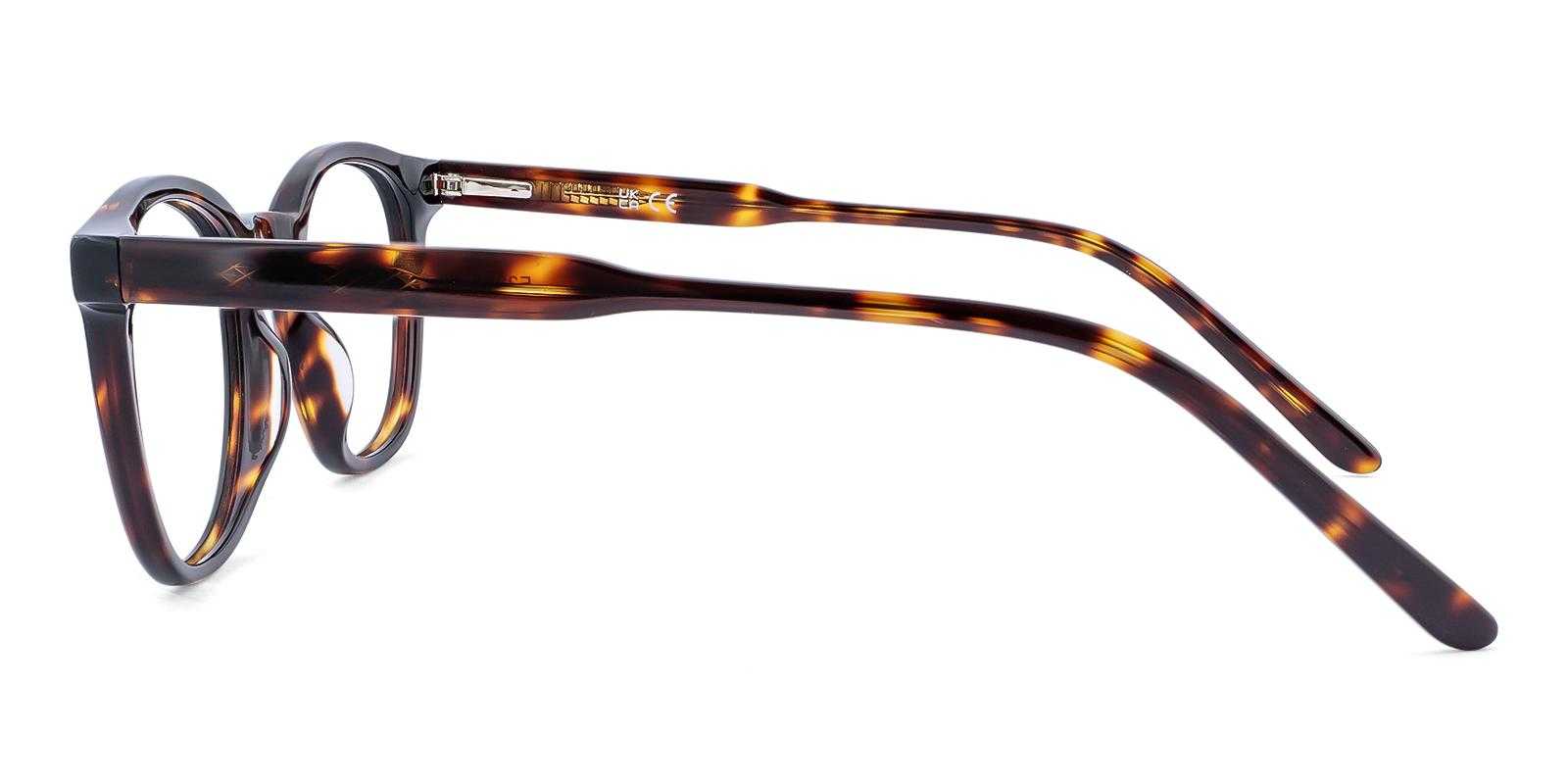 Freedom Tortoise Acetate Eyeglasses , SpringHinges , UniversalBridgeFit Frames from ABBE Glasses