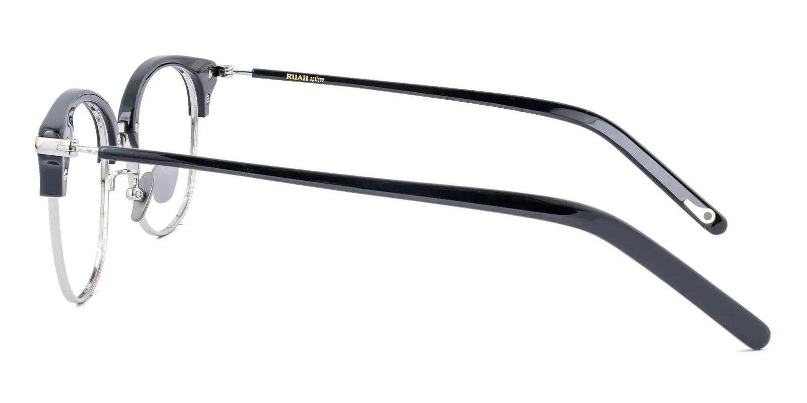 Timothée Chalamet glasses Black Acetate Eyeglasses , NosePads Frames from ABBE Glasses