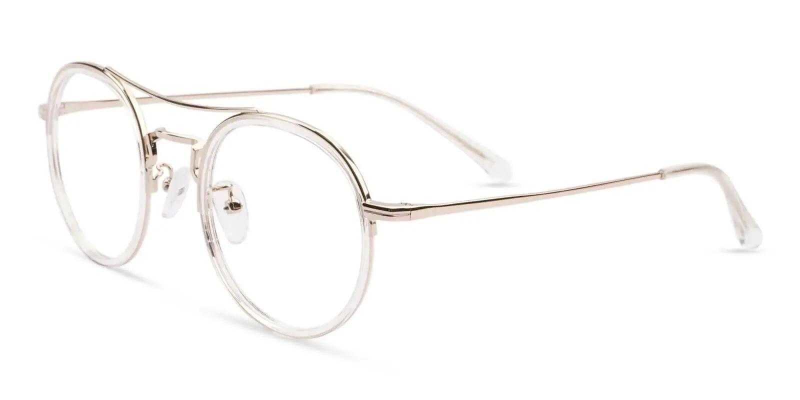 Pedro Pascal glasses Translucent Combination Eyeglasses , NosePads Frames from ABBE Glasses