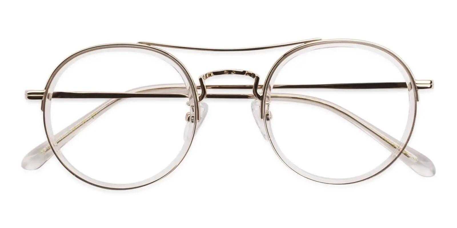 Pedro Pascal glasses Translucent Combination Eyeglasses , NosePads Frames from ABBE Glasses