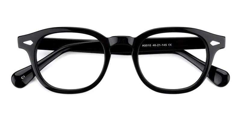 Jenna Ortega glasses Black  Frames from ABBE Glasses