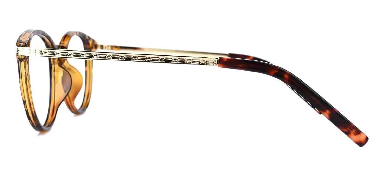 Jacob Elordi glasses Tortoise Combination Eyeglasses , UniversalBridgeFit Frames from ABBE Glasses