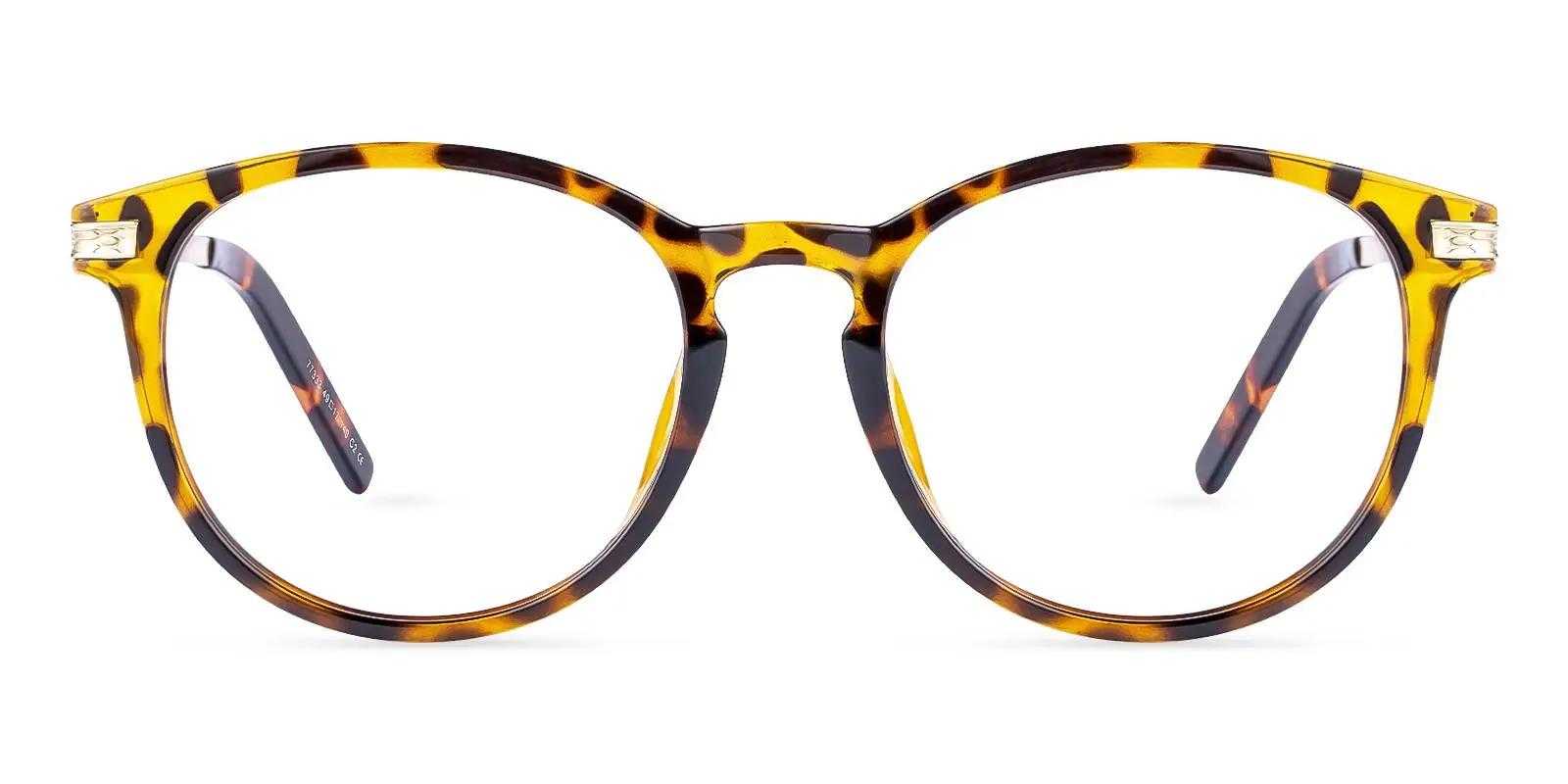 Jacob Elordi glasses Tortoise Combination Eyeglasses , UniversalBridgeFit Frames from ABBE Glasses
