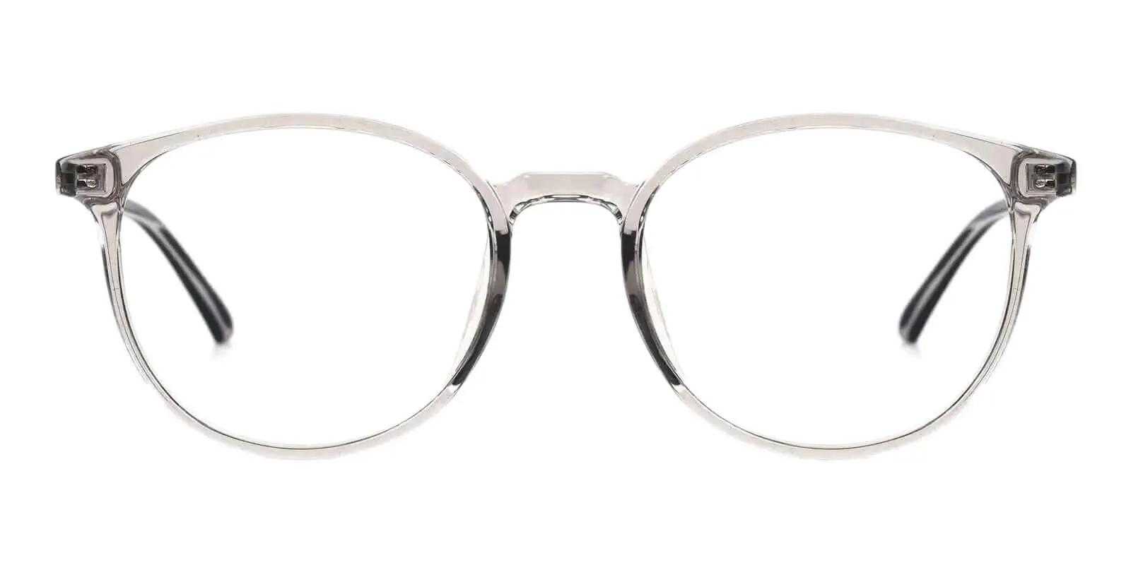 Charli D Amelio glasses Gray TR Eyeglasses , UniversalBridgeFit , Lightweight Frames from ABBE Glasses