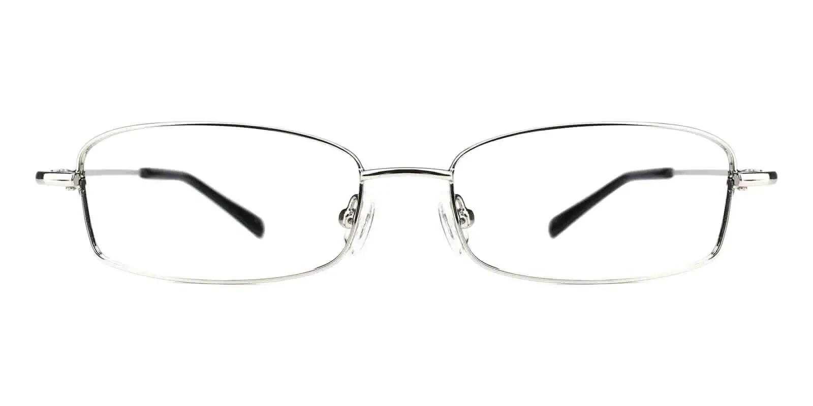 Alix Earle glasses Silver Metal Eyeglasses , NosePads Frames from ABBE Glasses