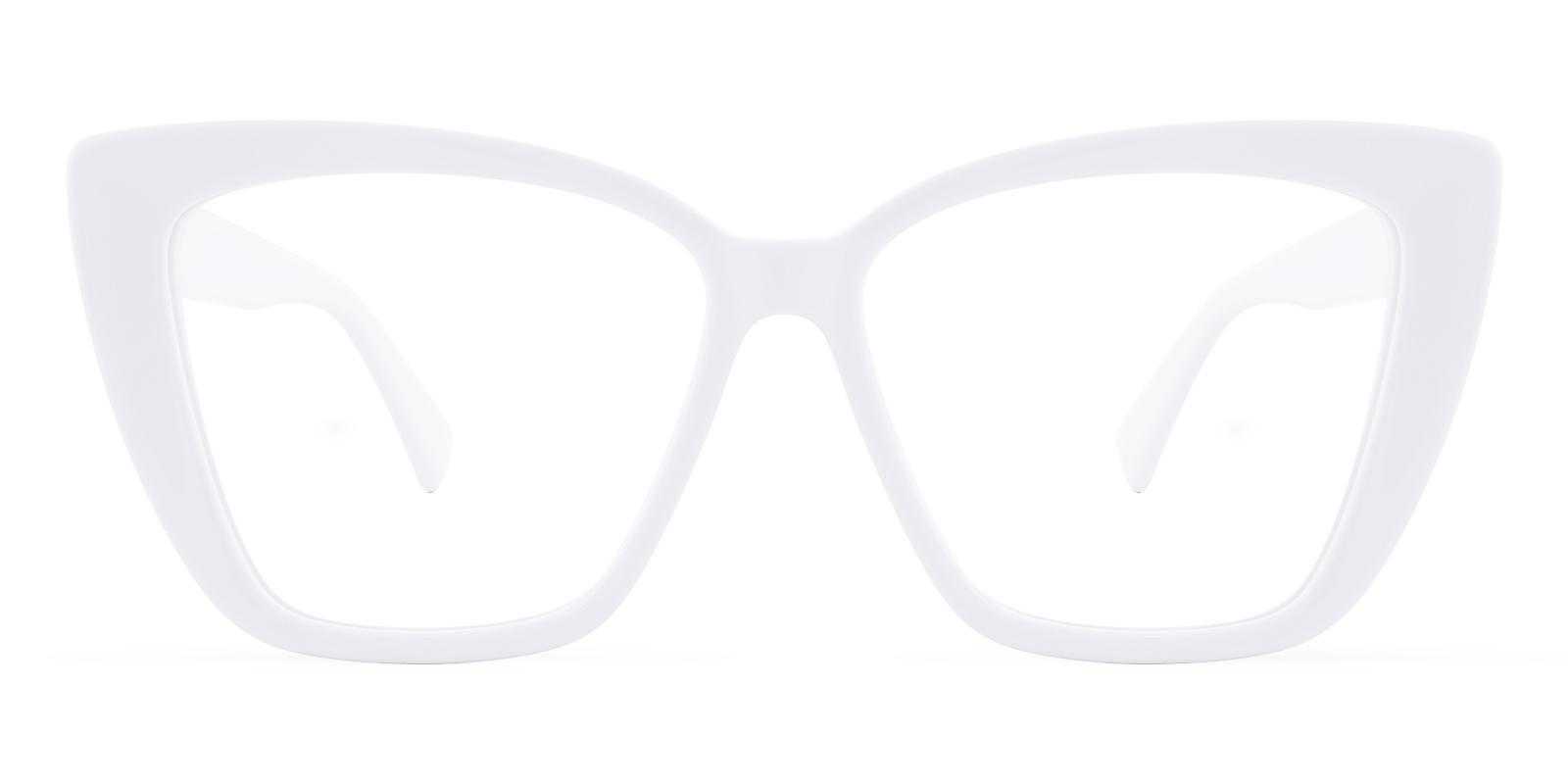 Soar White Acetate Eyeglasses , UniversalBridgeFit Frames from ABBE Glasses