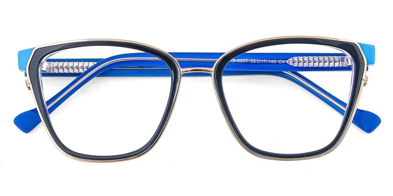 Argil Blue Acetate Eyeglasses , UniversalBridgeFit Frames from ABBE Glasses
