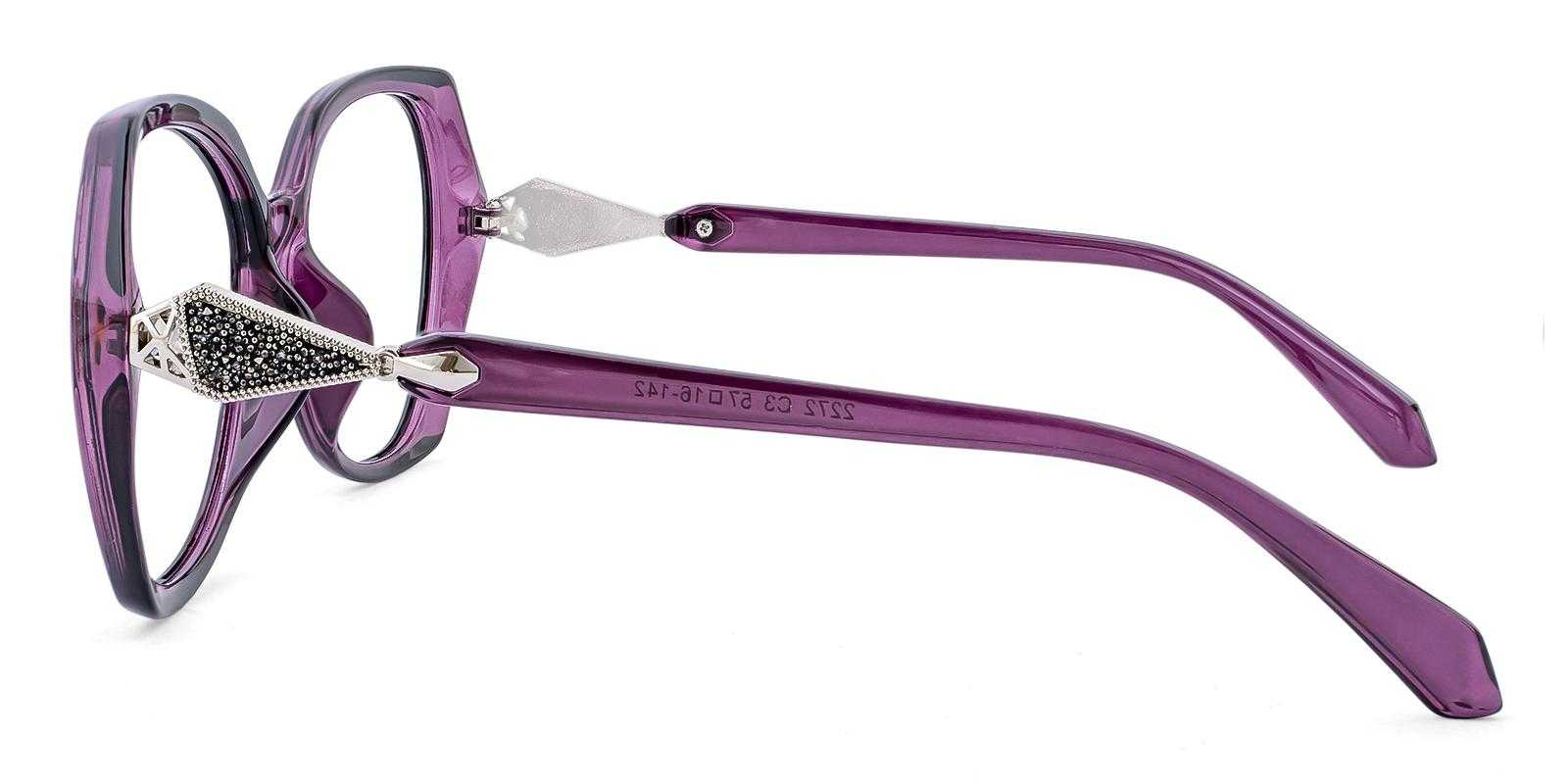 Latitude Purple TR Eyeglasses , UniversalBridgeFit Frames from ABBE Glasses