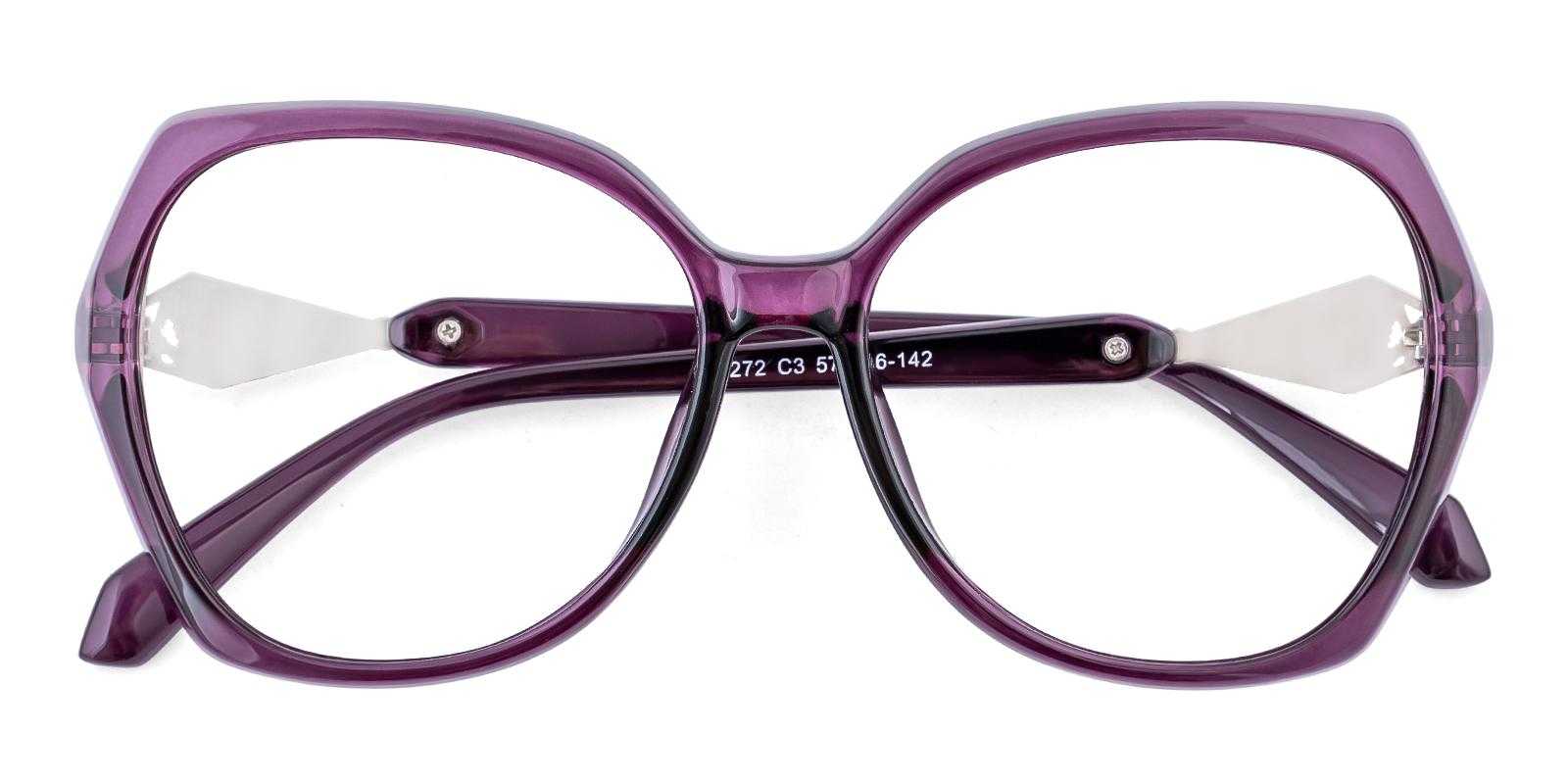 Latitude Purple TR Eyeglasses , UniversalBridgeFit Frames from ABBE Glasses