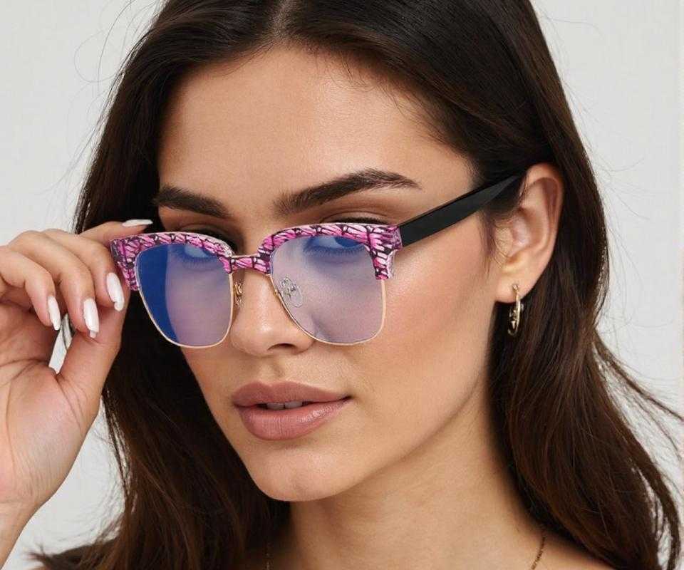 Brick Purple Metal , Plastic Eyeglasses , NosePads Frames from ABBE Glasses