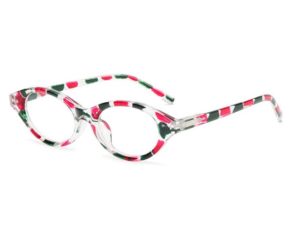Atlee Red Plastic Eyeglasses , UniversalBridgeFit Frames from ABBE Glasses