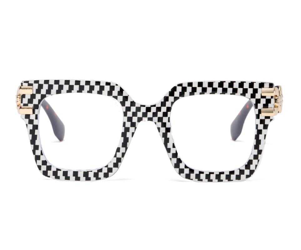 Density Pattern Acetate Eyeglasses , UniversalBridgeFit Frames from ABBE Glasses