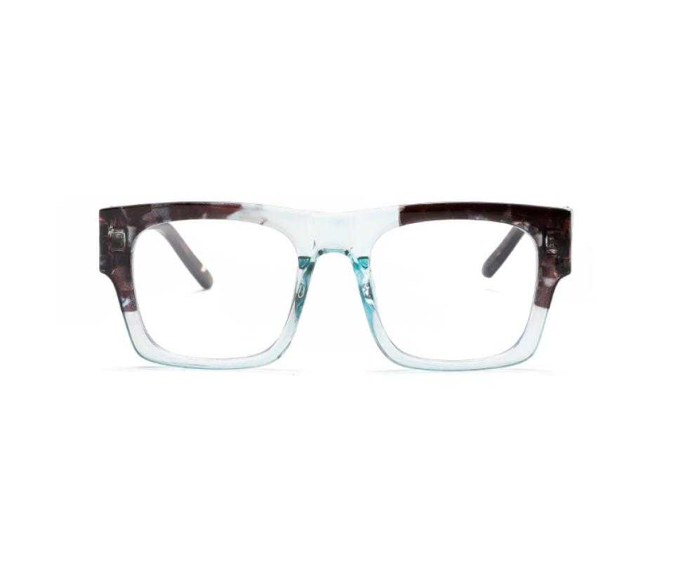 Latte Blue Acetate Eyeglasses , UniversalBridgeFit Frames from ABBE Glasses