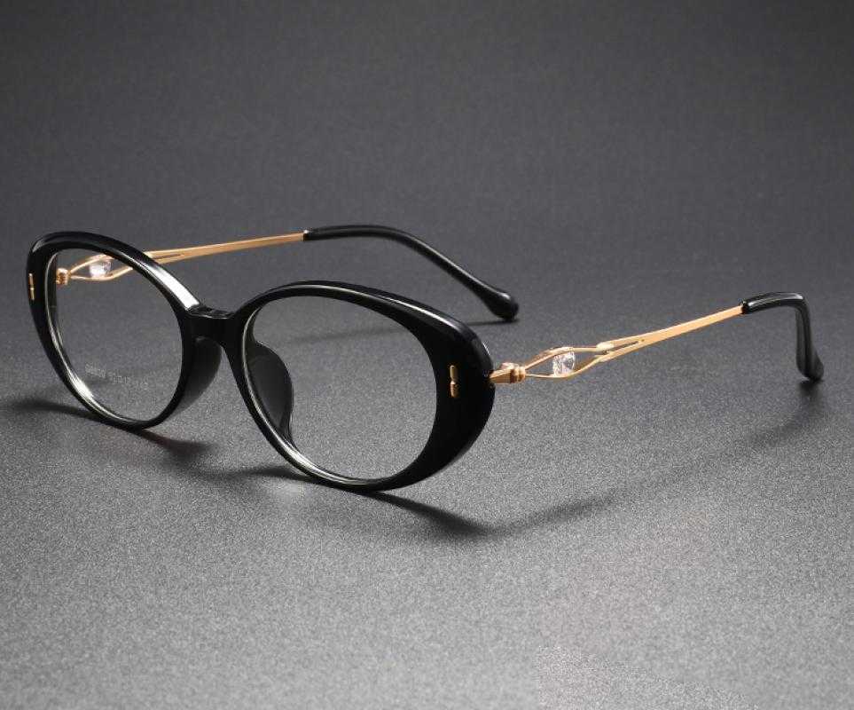 Bryce Black Metal , TR Eyeglasses , UniversalBridgeFit Frames from ABBE Glasses