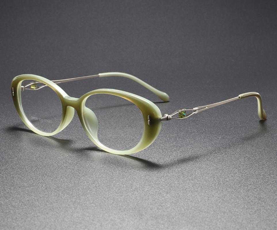 Bryce Green Metal , TR Eyeglasses , UniversalBridgeFit Frames from ABBE Glasses