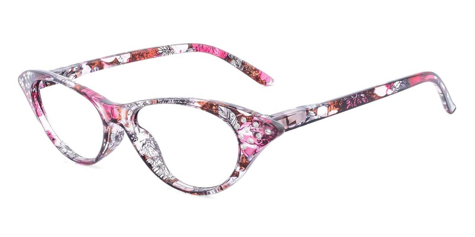 Potter Purple Plastic Eyeglasses , SpringHinges , UniversalBridgeFit Frames from ABBE Glasses