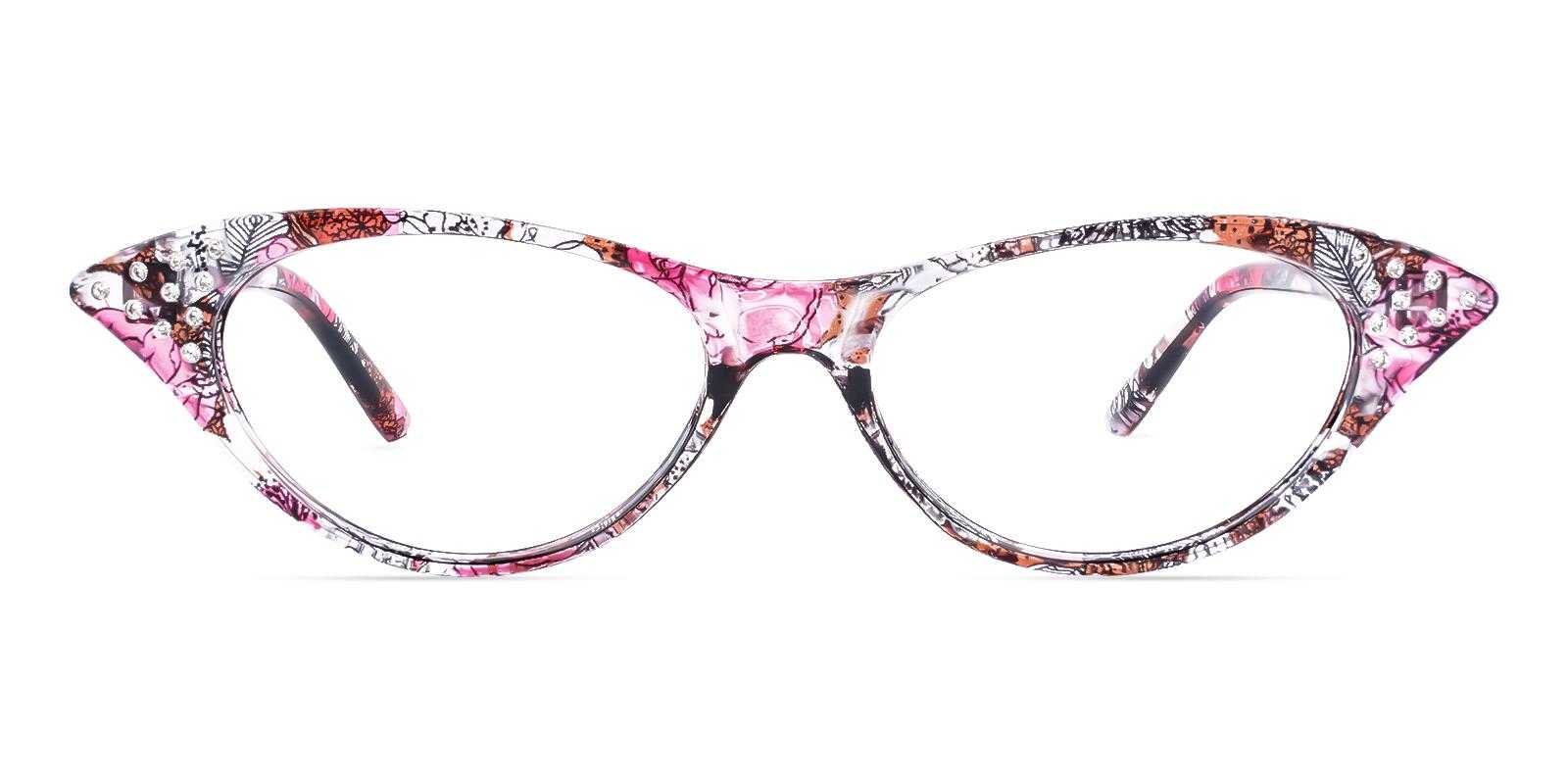 Potter Purple Plastic Eyeglasses , SpringHinges , UniversalBridgeFit Frames from ABBE Glasses