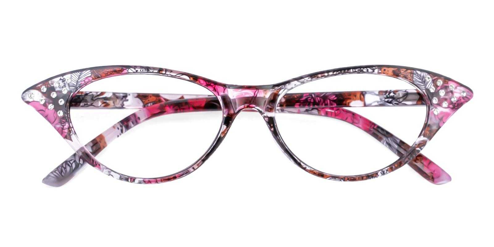 Potter Purple Plastic Eyeglasses , SpringHinges , UniversalBridgeFit Frames from ABBE Glasses