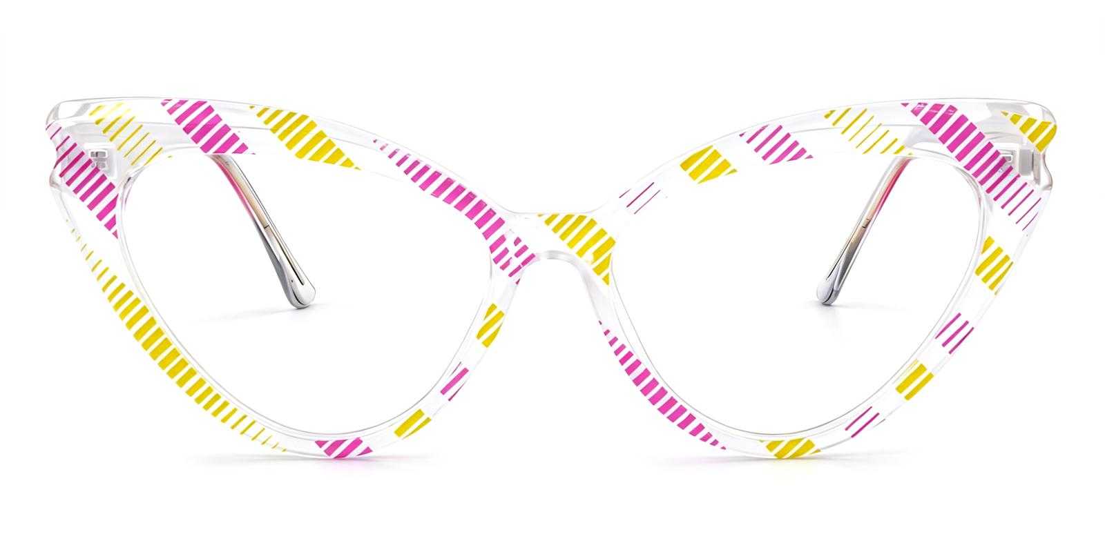 Wistful Fclear Plastic Eyeglasses , UniversalBridgeFit Frames from ABBE Glasses