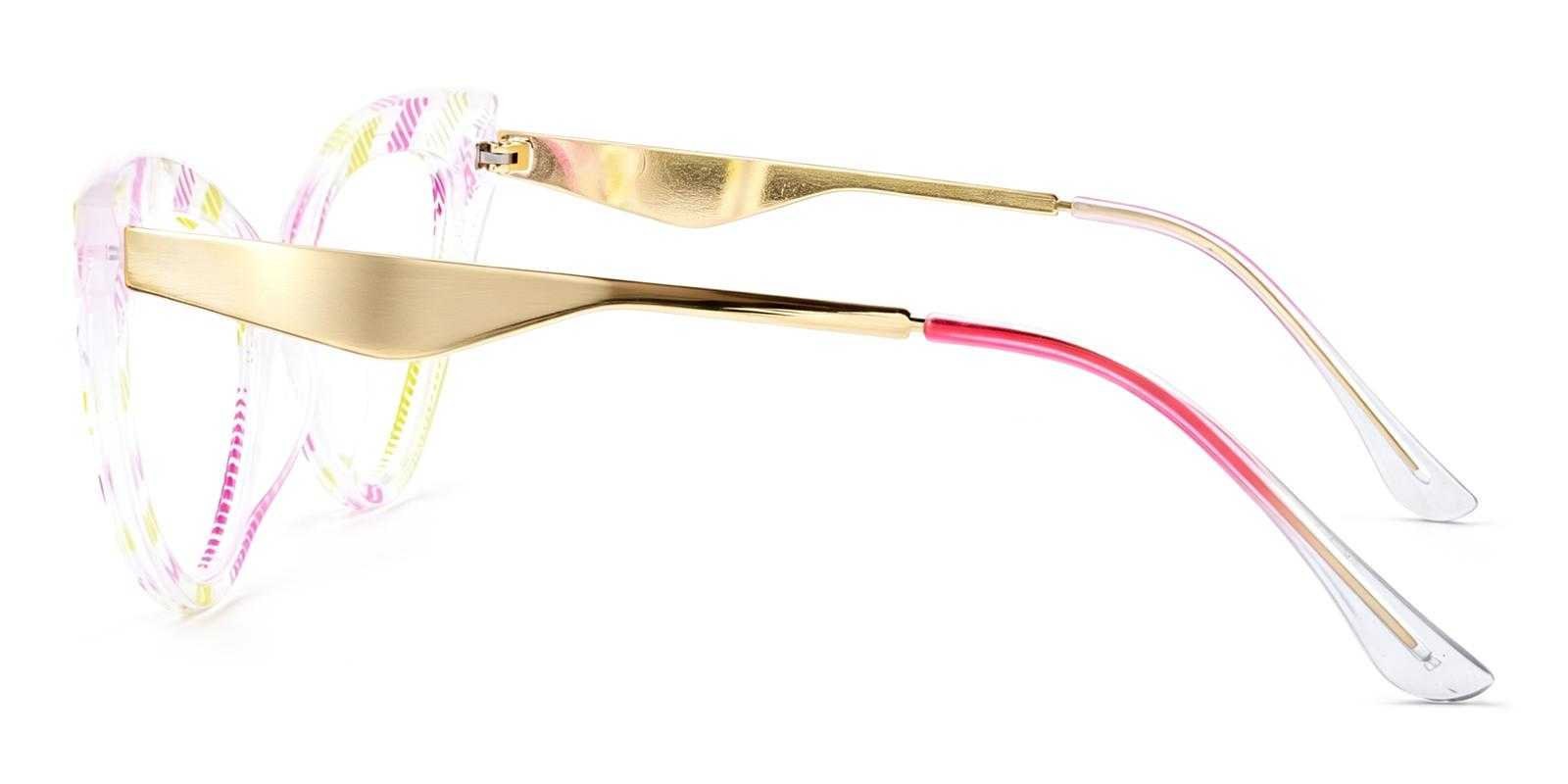 Wistful Fclear Plastic Eyeglasses , UniversalBridgeFit Frames from ABBE Glasses