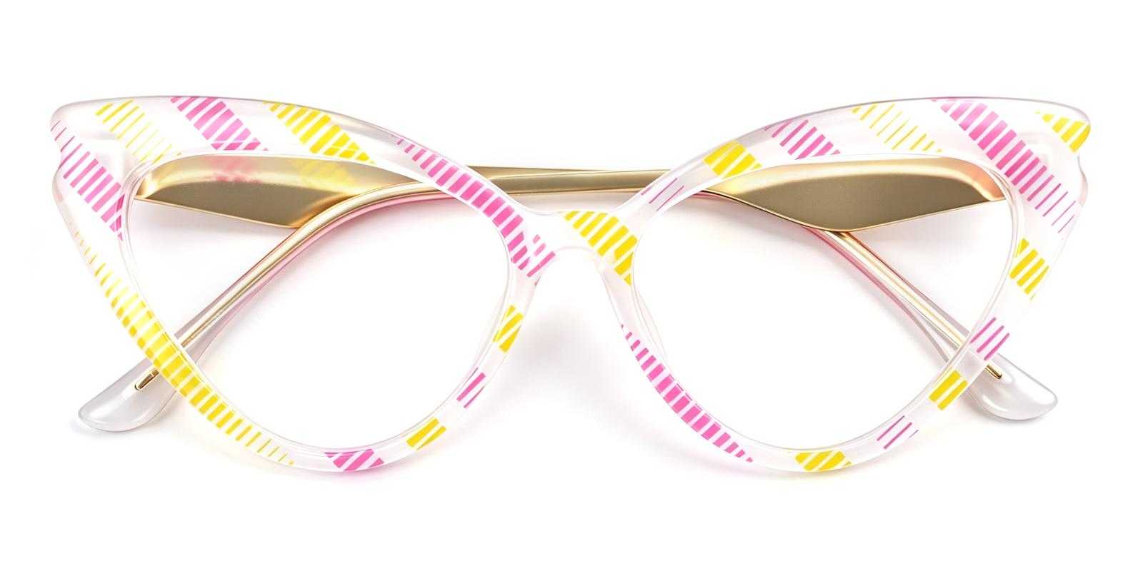 Wistful Fclear Plastic Eyeglasses , UniversalBridgeFit Frames from ABBE Glasses