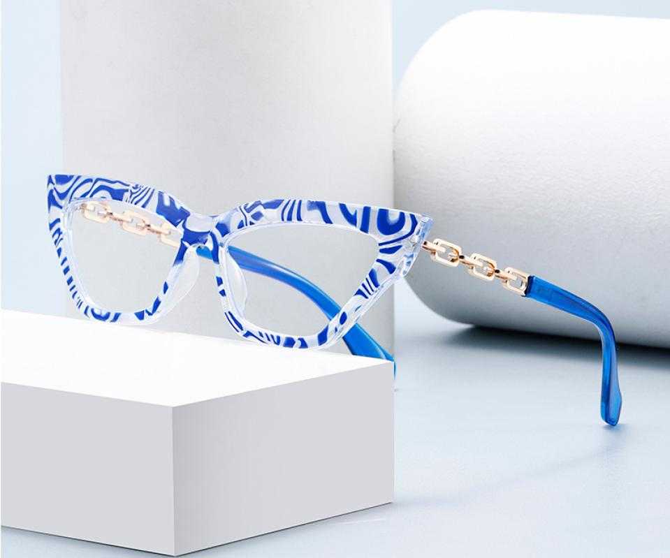 Astera Blue Plastic Eyeglasses , UniversalBridgeFit Frames from ABBE Glasses