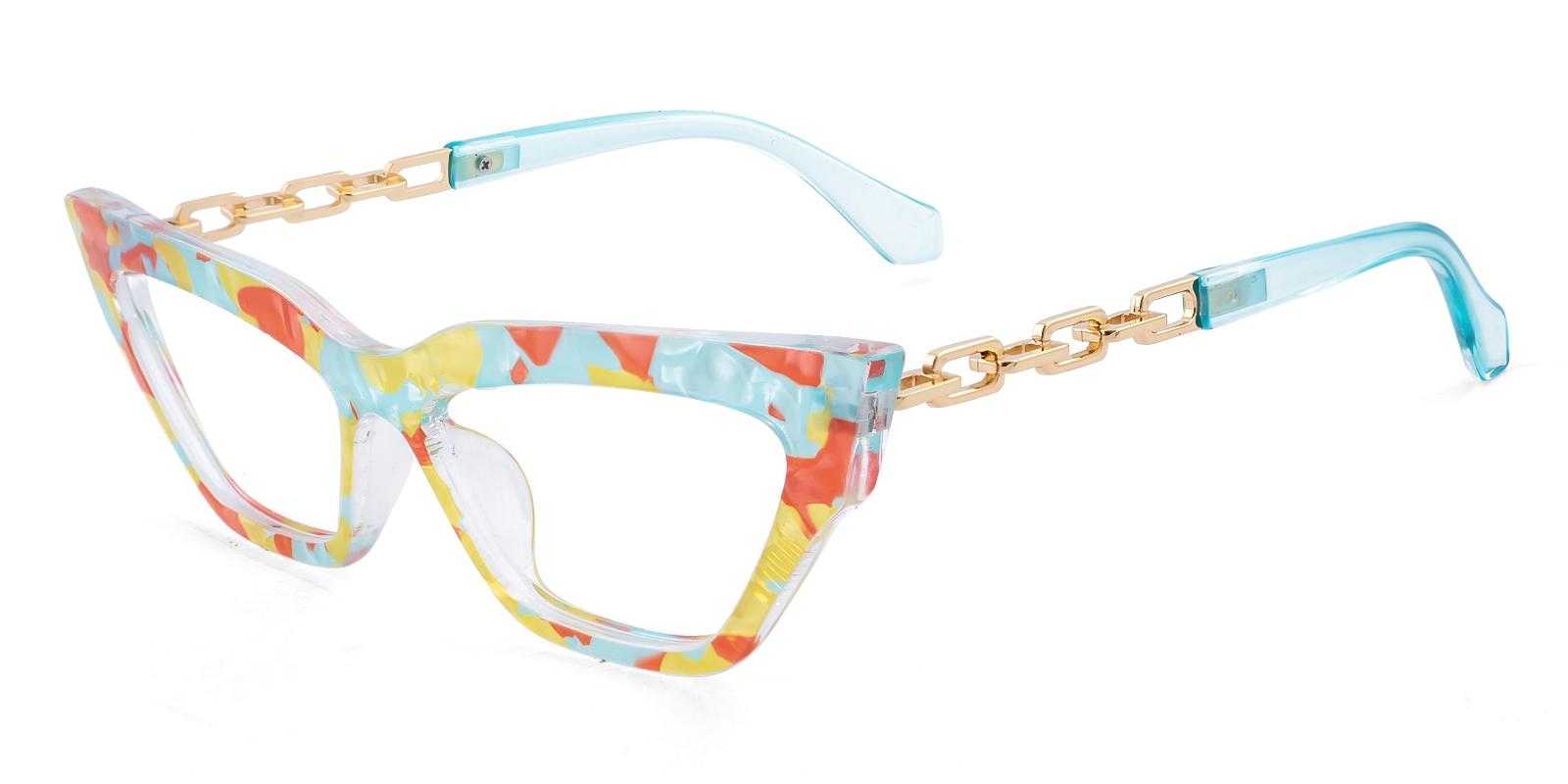 Astera Red Plastic Eyeglasses , UniversalBridgeFit Frames from ABBE Glasses