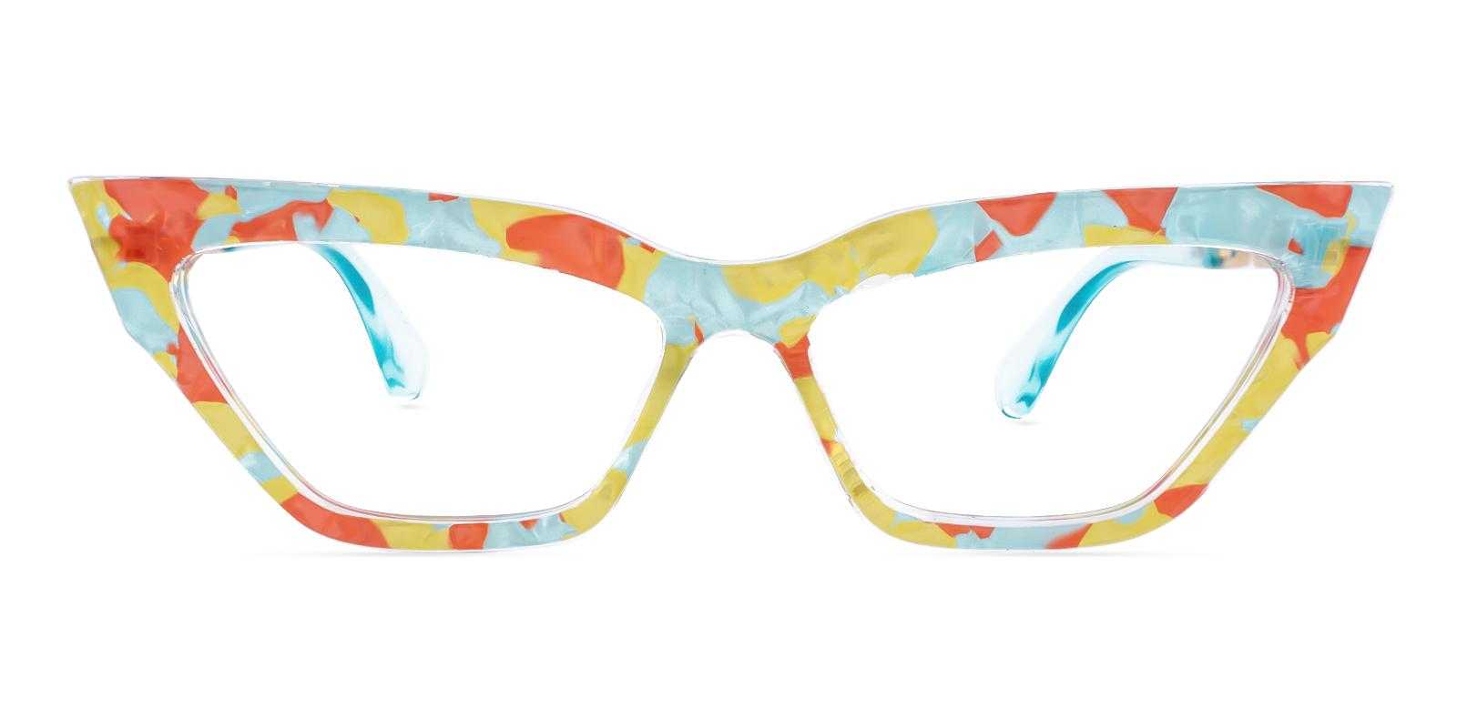 Astera Red Plastic Eyeglasses , UniversalBridgeFit Frames from ABBE Glasses