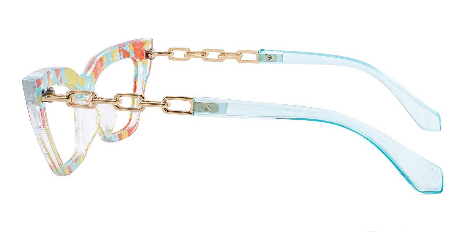 Astera Red Plastic Eyeglasses , UniversalBridgeFit Frames from ABBE Glasses