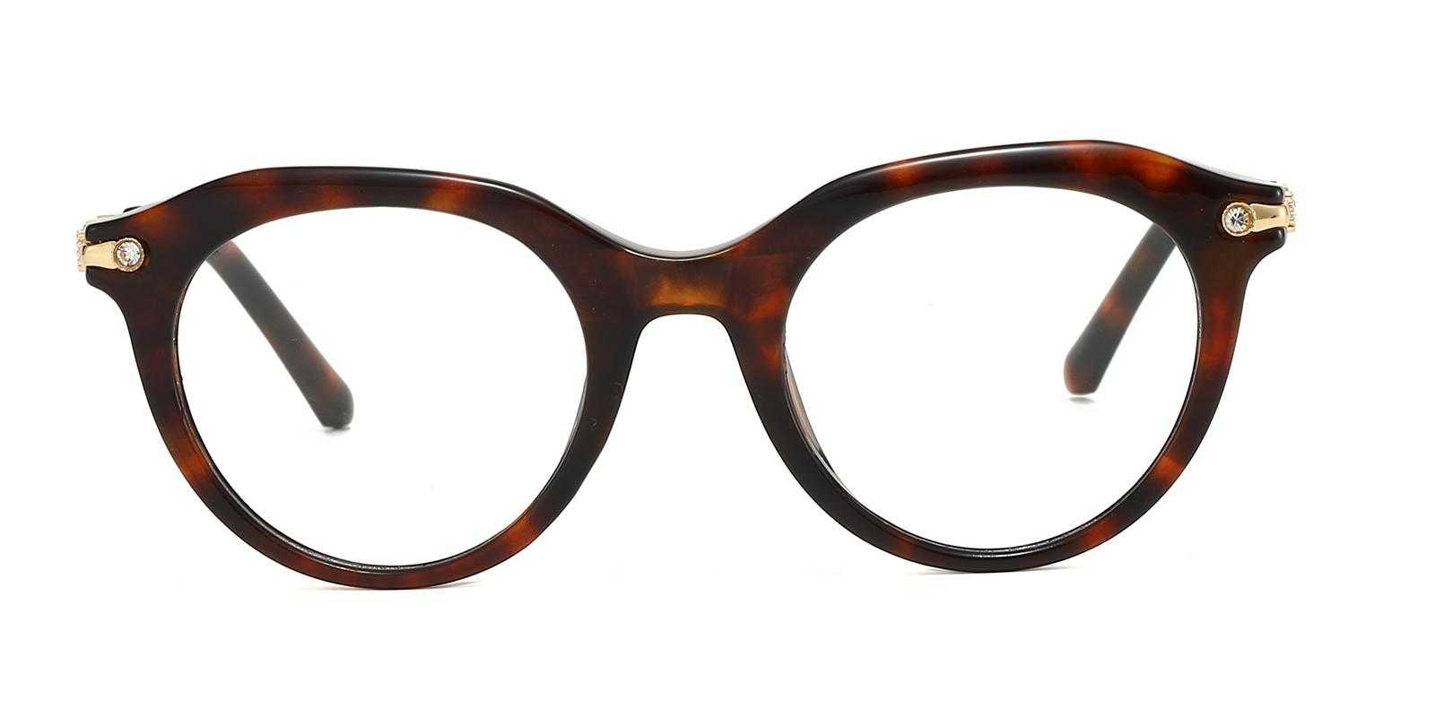 Muse Tortoise Plastic Eyeglasses , UniversalBridgeFit Frames from ABBE Glasses