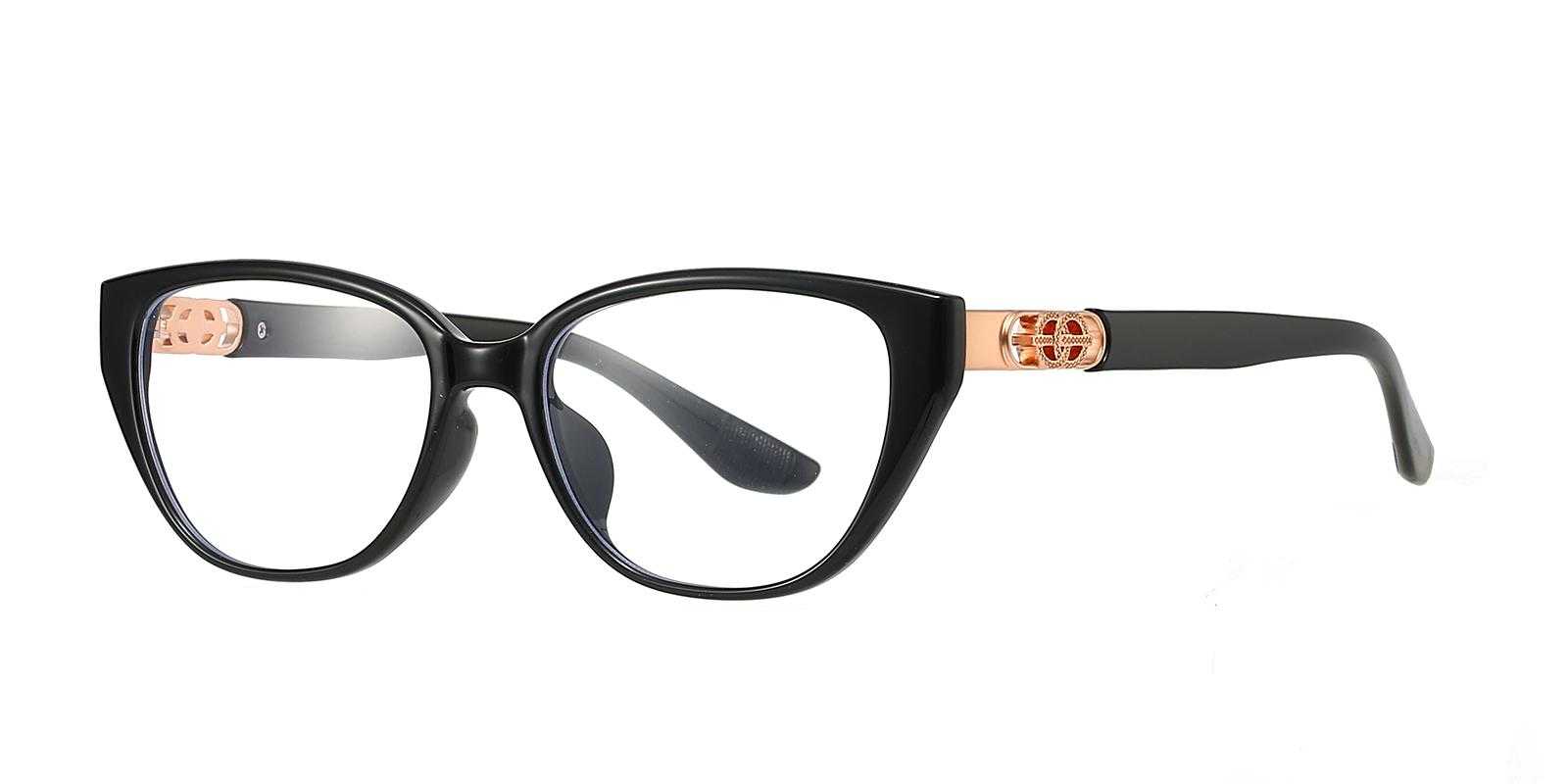 Noun Black TR Eyeglasses , UniversalBridgeFit Frames from ABBE Glasses